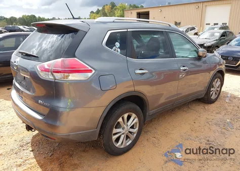 2015 Nissan Rogue Sv z USA, uszkodzony, nr VIN KNMAT2MV4FP507013